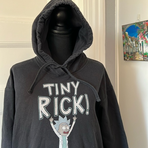 RICK‎ AND MORTY TINY RICK HOODIE - Picture 1 of 6